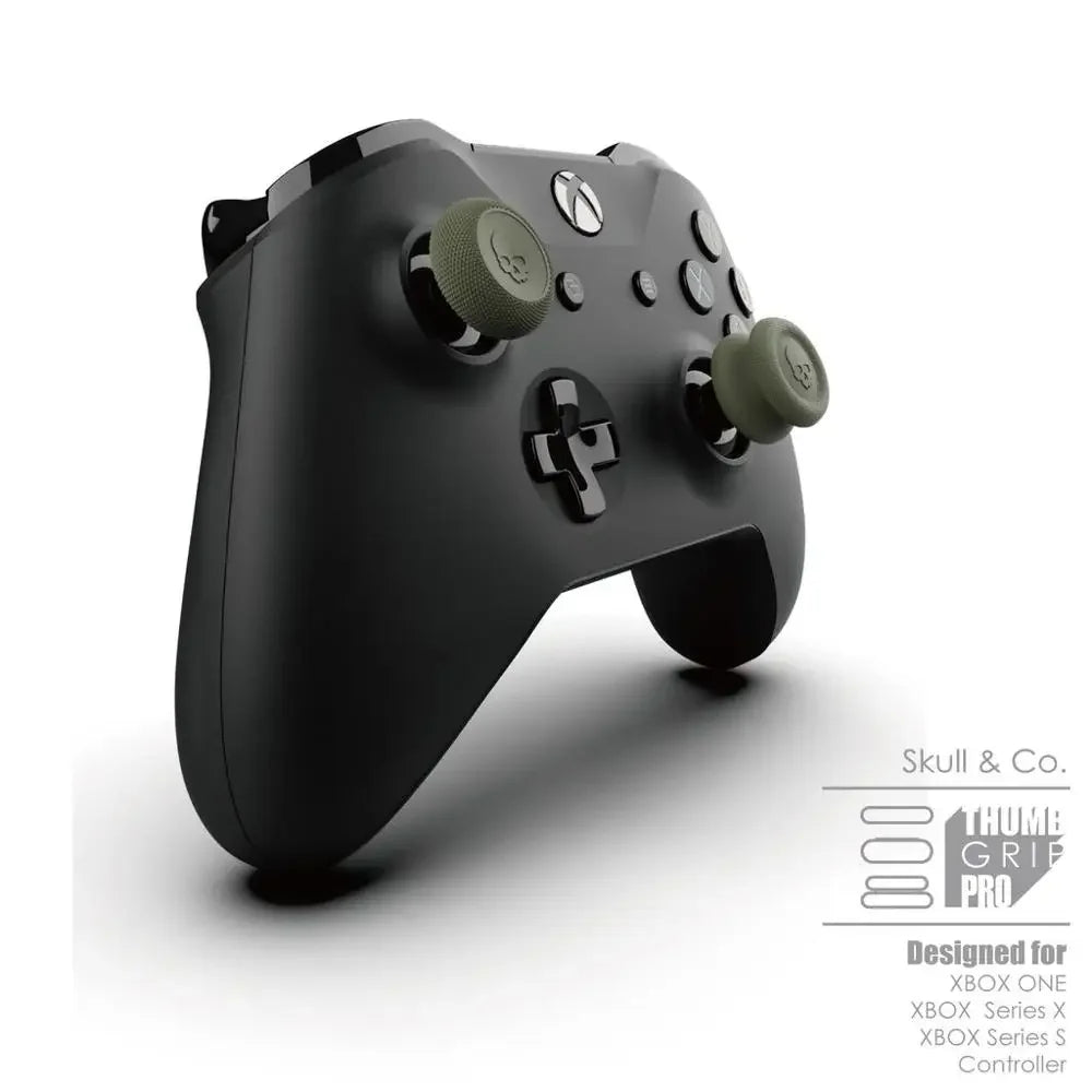 Skull & Co. Joystick Cap Thumb Grip Set FPS CQC Thumbstick Cover for ROG XBOX Ally X and Xbox Controller