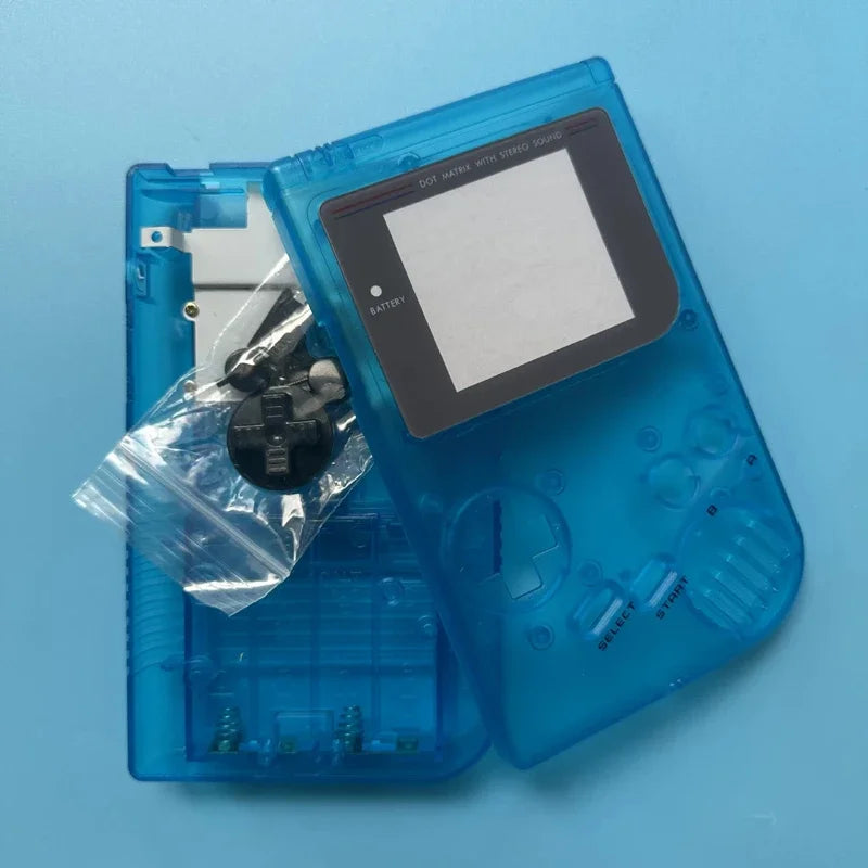 For Gameboy Classic GB DMG Shell Replacement Kit High Quality Console Housing With Buttons Conductive Pads Screws Accessories