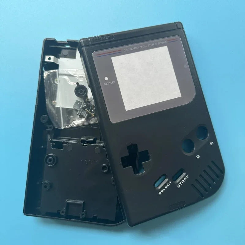For Gameboy Classic GB DMG Shell Replacement Kit High Quality Console Housing With Buttons Conductive Pads Screws Accessories