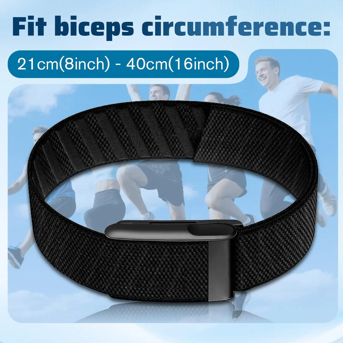 Replacement Nylon Bicep Bands for Whoop 5.0 Health,Fitness Activity Tracker Arm & Ankle Fitness Sport Strap for Whoop 5.0