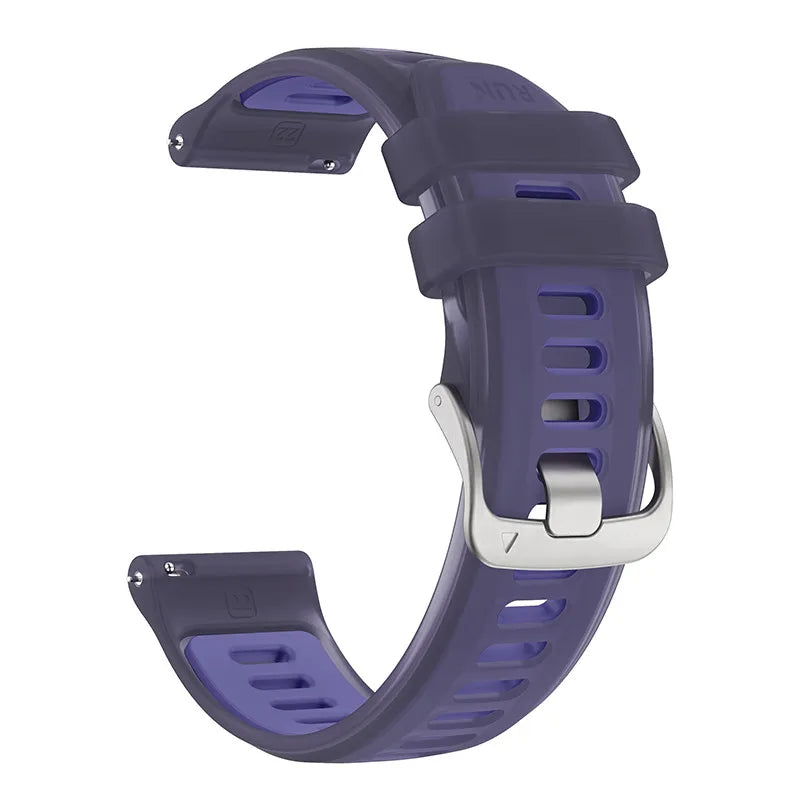 Transparent Candy Color Silicone Strap For Garmin Forerunner 265 265s 255 55 158 165 Music 570 Venu 4 3 3s 2 SQ Vivoactive 6 5