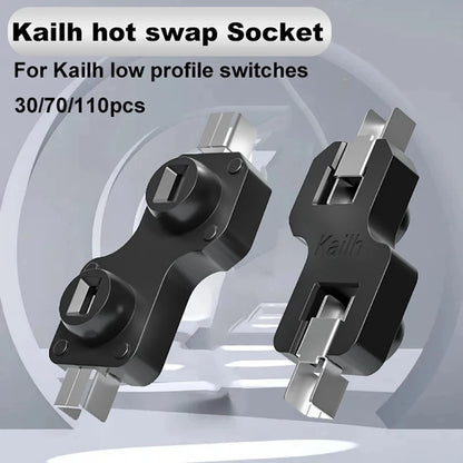 10/30/70/110pcs Kailh Hot Swapping PCB Socket Mechanical Keyboard Hot Swap Dock for Outemu Cherry MX Switches DIY Connector