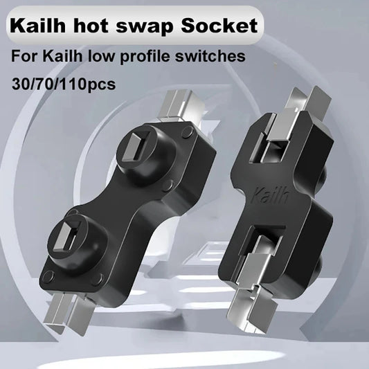 10/30/70/110pcs Kailh Hot Swapping PCB Socket Mechanical Keyboard Hot Swap Dock for Outemu Cherry MX Switches DIY Connector