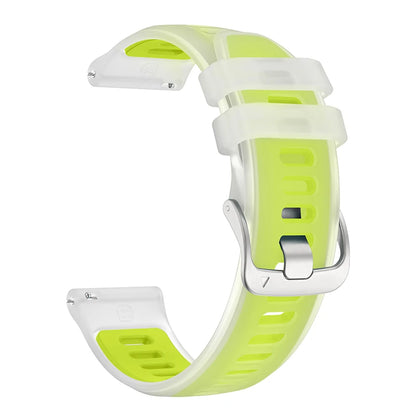 Transparent Candy Color Silicone Strap For Garmin Forerunner 265 265s 255 55 158 165 Music 570 Venu 4 3 3s 2 SQ Vivoactive 6 5