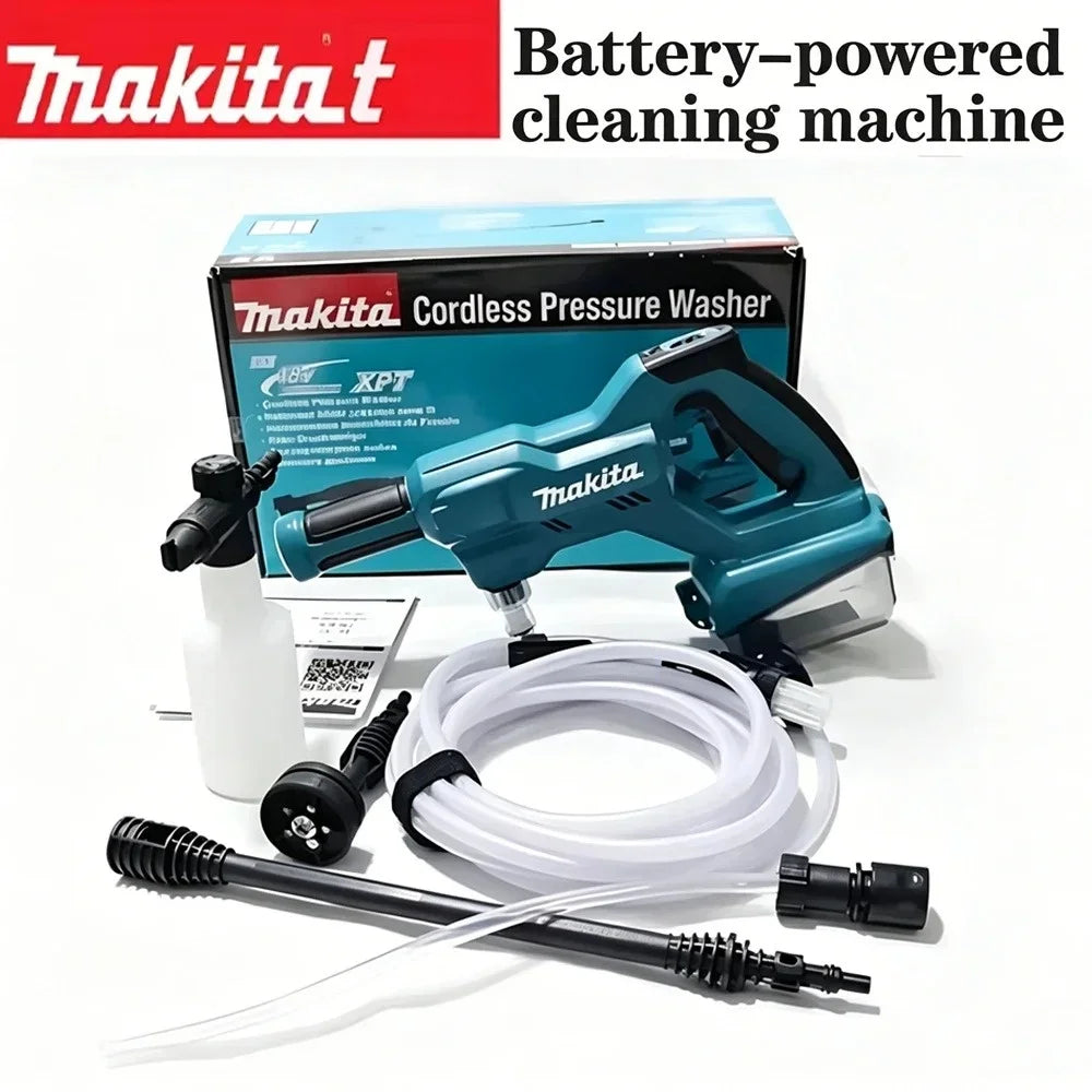 Makita DHW180 18V LXT Cordless High‑Pressure Washer Portable High‑Flow Rechargeable Battery‑Powered Cleaning Power Tool