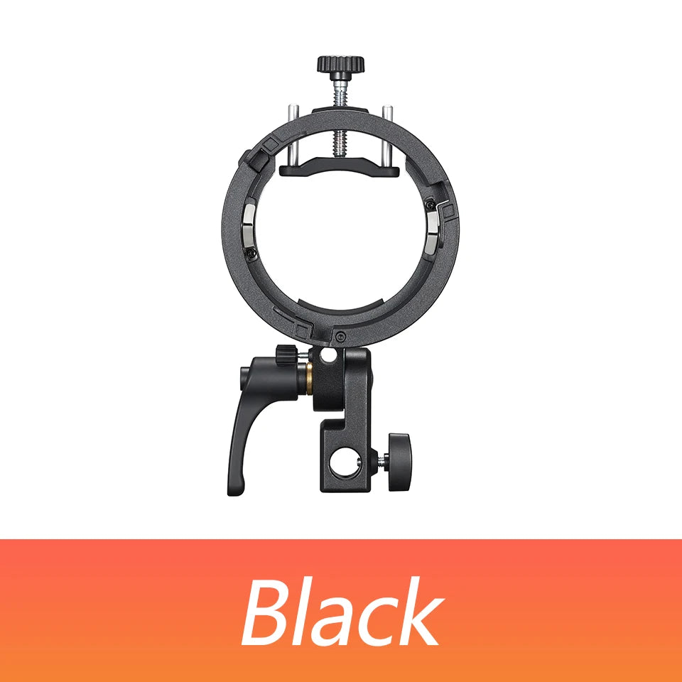 Godox S3 Speedlite Bracket with Bowens Mount for On-camera Flash V100 V860 AD200Pro II Accessories