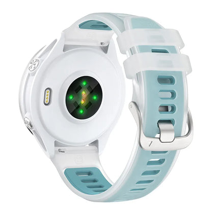 Transparent Candy Color Silicone Strap For Garmin Forerunner 265 265s 255 55 158 165 Music 570 Venu 4 3 3s 2 SQ Vivoactive 6 5