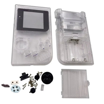 For Gameboy Classic GB DMG Shell Replacement Kit High Quality Console Housing With Buttons Conductive Pads Screws Accessories