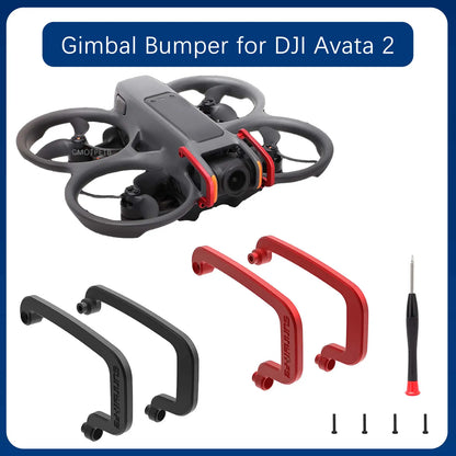 FOR DJI AVATA 2 Gimbal Bumper Aluminum Alloy Gimbal Guard Bump-resistant Camera Lens Protection for DJI Avata 2 Accessories