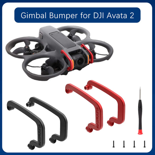 FOR DJI AVATA 2 Gimbal Bumper Aluminum Alloy Gimbal Guard Bump-resistant Camera Lens Protection for DJI Avata 2 Accessories